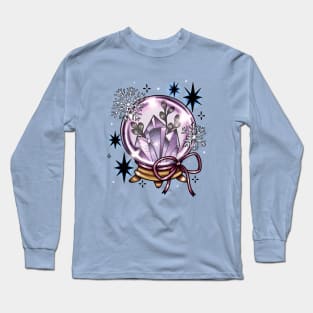 Winter Crystal Ball Long Sleeve T-Shirt